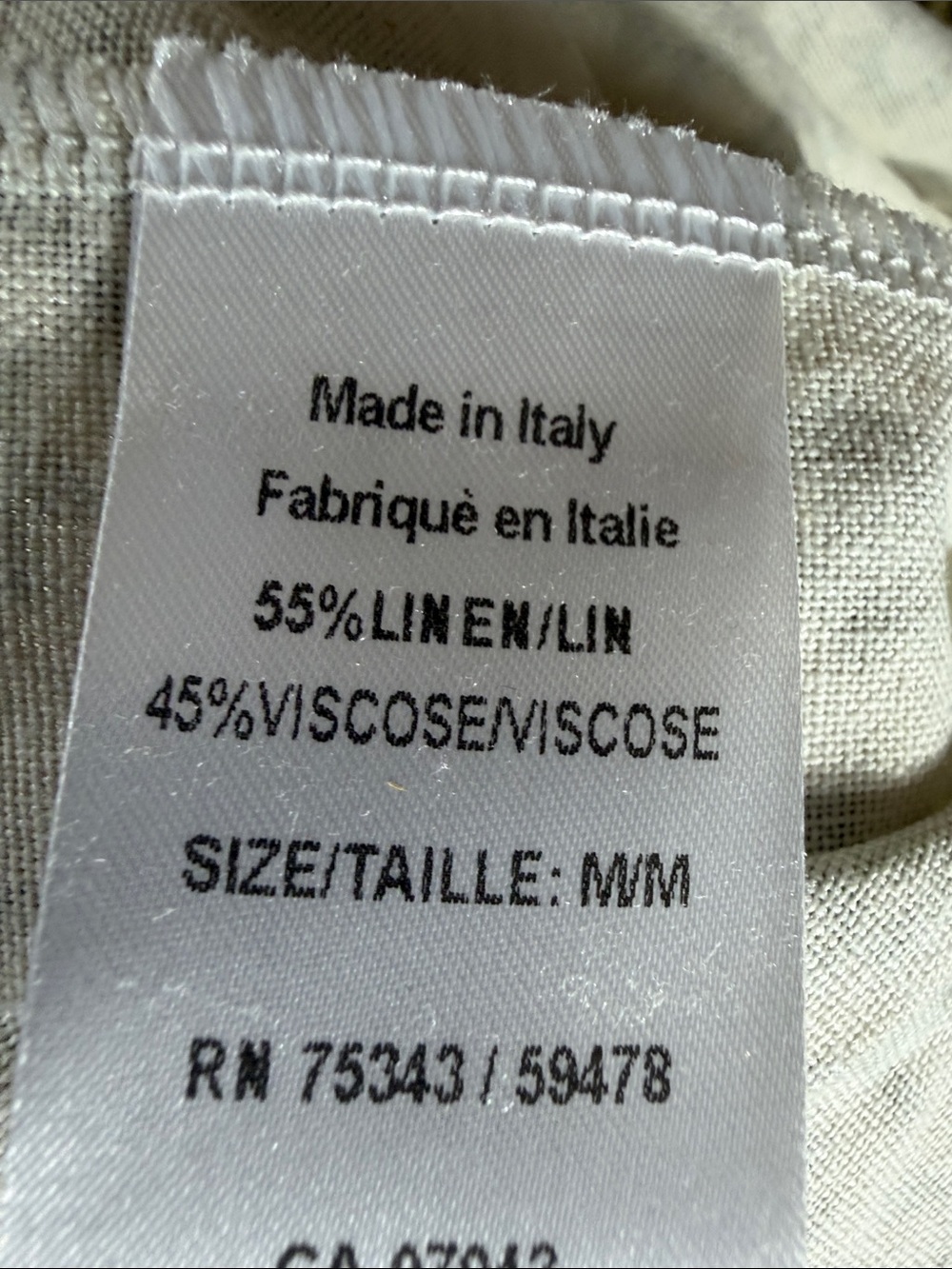 MAGARI MADE IN ITALY FLORAL TIERED SLEEVELESS LINEN BLEND MIDI DRESS SIZE M NWT - Picture 10 of 11
